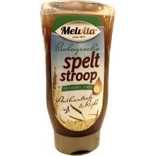 Melvita Spelt Stroop Authemtiek & Rijk 350g Dosierflasche (Dinkel-Sirup)