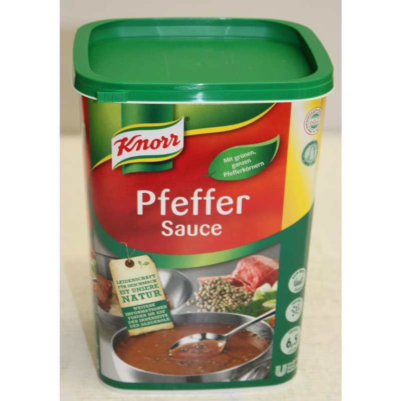 Knorr Grüne Pfeffer Sauce Online Bestellen Knorr Pfeffer Sauce (1x1kg)