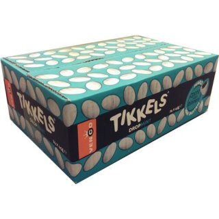 Venco Holland Lakritze Tikkels Dropmint 24 x 45g Karton (kleine Salmiak-Aniskugeln)