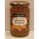 Mackays Orange Marmalade with Whisky Orangen-Marmelade mit Whiskey (1x340g Glas)