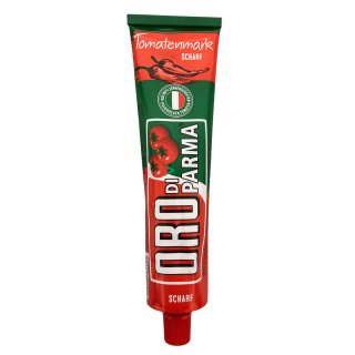 Oro di Parma Tomatenmark mit Paprika scharf 200g