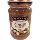 Mackays Ginger Marmalade 340g Glas (Ingwer-Marmelade)