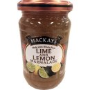 Mackays Lime and Lemon Marmalade 340g Glas (Limonen-Zitronen-Marmelade)