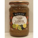 Mackays Lime and Lemon Marmalade 340g Glas (Limonen-Zitronen-Marmelade)