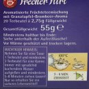 Teekanne Frecher Flirt mit Granatapfel/Brombeeraroma (20x2,75g)