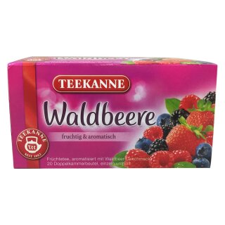 Teekanne Waldbeere (50g Packung)