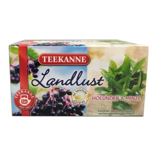 Teekanne Kräutertee Landlust Holunder Minze (20x2,5g Packung)