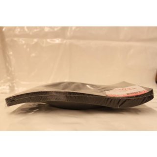 take dis Luxe disposable borden 22 x 18cm, 12 Stück (Kunststoff Teller, schwarz, geschwungen)