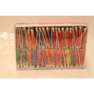 take dis "Parasol papier" 10cm, 144 Stück (Partypicker Schirmchen)