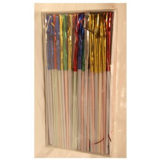 take dis Buigrietjes met Fontein 144 Stück (Strohhalme gestreift mit Fontaine/Palme)