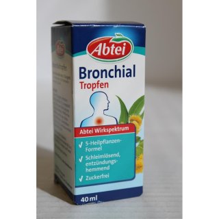 Abtei 3508880 Bronchial Tropfen, 40 mlFür die Bronchien