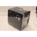 Duni Servietten schwarz, 3 lagig, 33 x 33cm, 125 Stck.