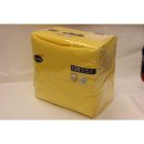 Duni Servietten gelb, 3 lagig, 40 x 40cm, 125 Stck.