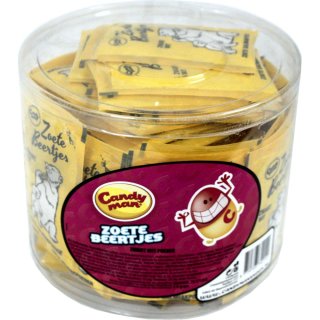 Zoete beertjes met salmiakpoeder