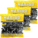 Haribo Vrolijke Drop Caramel Mix 3 Packungen a 900 g (Karamell-Lakritz)