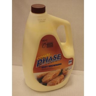 Phase Pflanzenfett Combi-Phase Easy Browning 3,7l Flasche (für gleichmäßige bräune, Gastronomie-Qualität)