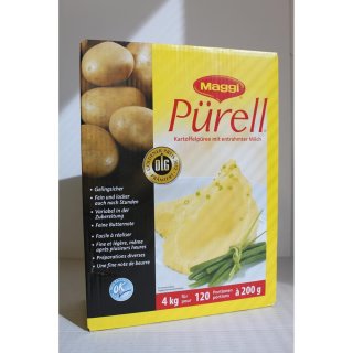 Maggi Pürell Kartoffelpüree mit entrahmter Milch (4Kg Paket)