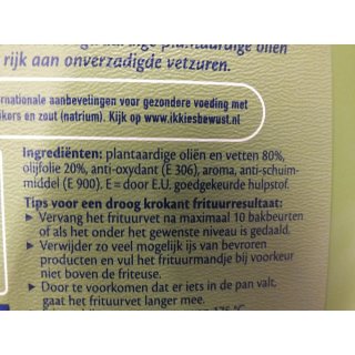 Remia Friettierfett aus Oliven 2l Flasche (Frituurvet olijf)