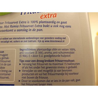 Remia Friettierfett extra, 3l Flasche (Frituurvet)