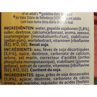Alpro Soya-Drink Vanilla, natürlich, 6 x 1l Karton Pack...