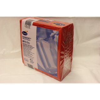 Servetten 40 x 40 cm, rood