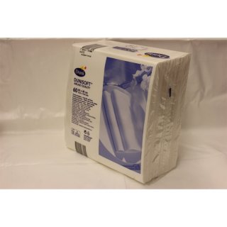 Duni Servietten weiß, 40 x 40cm, 60 Stck.