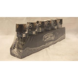 D&A Gewürzmischung Pepermolen Zwarte Peper 6 x 45g (Pfeffermühle mit schwarzem Pfeffer)