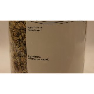 Apollo Gewürzmischung Herbs & Spices Venkelzaad heel 350g Dose (Fenchelsamen ganz)
