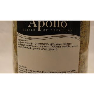 Apollo Gewürzmischung Herbs & Spices Dipper Mediterrannee 500g Dose (Mediterrane Mischung)