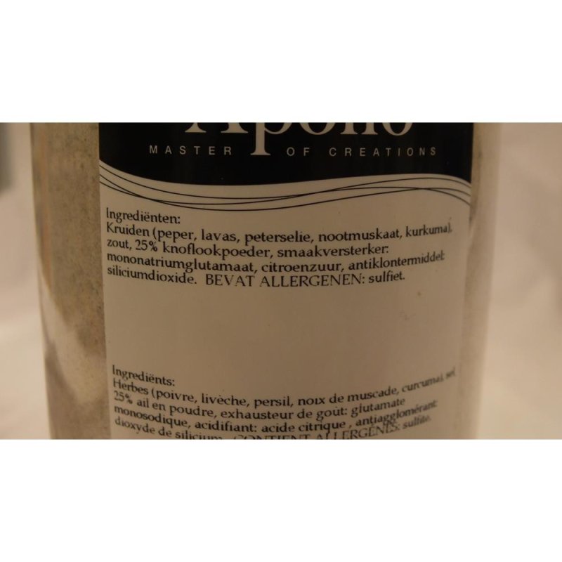 Apollo Gewürzmischung Herbs & Spices Kruidenboter melange met knofloo