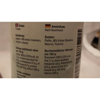 Verstegen Gewürzmischung Provencaalse Kruiden 300g Dose (Kräuter der Provence)