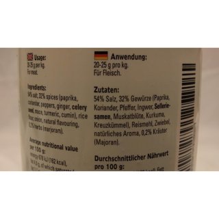 Verstegen Gewürzmischung Grillkruiden met Zout 850g Dose (Grillkräuter mit Salz)