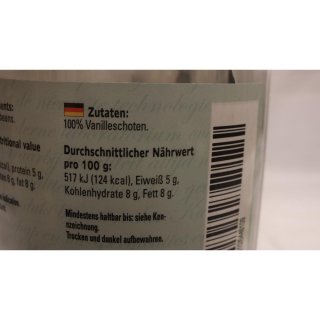 Verstegen Gewürzmischung Vanille stokjes 72g Dose (Vanilleschoten)