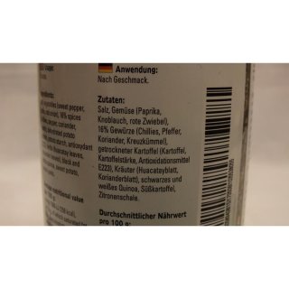Verstegen Gewürzmischung Spicemix del Mondo Peru 450g Dose (Gewürzmix Peru)