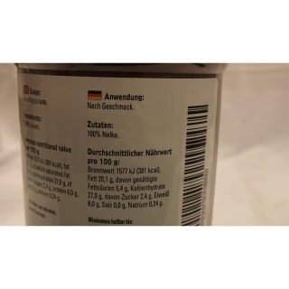 Verstegen Gewürzmischung Kruidnagel gemalen 475g Dose (Nelken gemahlen)