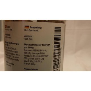Verstegen Gewürzmischung Kaneel heel 150g Dose (Zimt ganz)