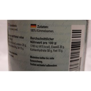 Verstegen Gewürzmischung Karwijzaad heel 475g Dose (Kümmelsamen ganz)