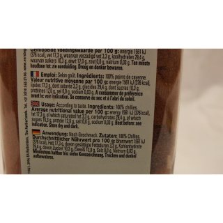 Verstegen Gewürzmischung Chili gemalen 225g Dose (Chillies gemahlen)