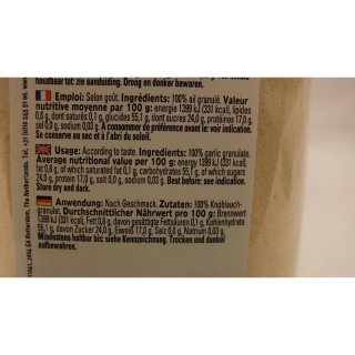 Verstegen Gewürzmischung Knoflook Granulaat 300g Dose (Knoblauchgranulat)