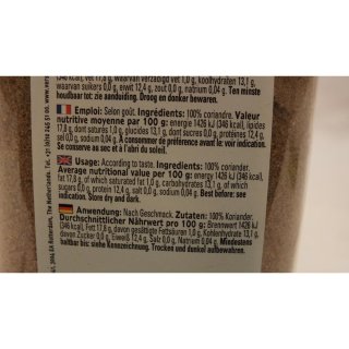 Verstegen Gewürzmischung Koriander/Katumbar gemalen 300g Dose (Koriander gemahlen)