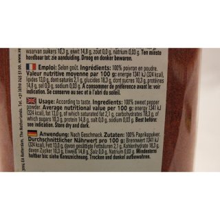 Verstegen Gewürzmischung Paprikapoeder Edelsuss 250g Dose (Paprikapulver Edelsüß)