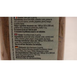 Verstegen Gewürzmischung Garam Masala 230g Dose (Indische Gewürze)