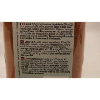 Verstegen Gewürzmischung Grillkruiden met Zout 400g Dose (Grillkräuter mit Salz)