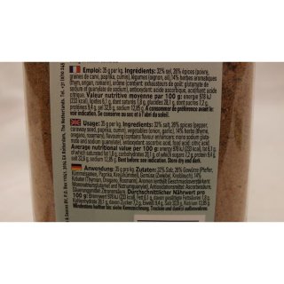 Verstegen Gewürzmischung Kruidenmix voor Gyros met Zout 300g Dose (Kräutermix für Gyros mit Salz)