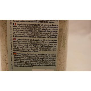 Verstegen Gewürzmischung Kruidenmix voor Vis met Zout 450g Dose (Kräutermix für Fisch mit Salz)