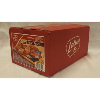 Lotus Kaffee-Kekse Luxe Assorti 180 Stück einzeln verpackt