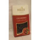 Heidi Premium Gourmet Schokoladentafel Cranberry 100g