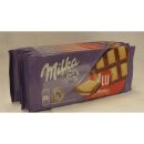 Milka Schokoladen-Tafel Alpenmelkchocolade & LU, 5 x...
