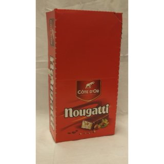 Côte dOr Schokoladen-Riegel  Nougatti, 36 x 30g (Vollmilchschokolade mit Nugat gefüllt)