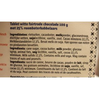 Diesch original belgische Schokolade Wit, 2 x 100g Tafel (weisse Schokolade)